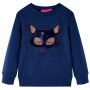 Navy blue children's sweatshirt 116 by , Kids T-shirts - Ref: Foro24-13821, Price: 14,99 €, Discount: %