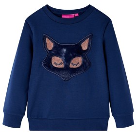 Navy blue children's sweatshirt 140 by , Kids T-shirts - Ref: Foro24-13823, Price: 14,99 €, Discount: %