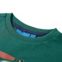 Camiseta infantil de manga larga verde 104 de , Camisetas para niños - Ref: Foro24-12645, Precio: 8,51 €, Descuento: %