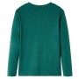 Green long-sleeved children's t-shirt 128 by , Kids T-shirts - Ref: Foro24-12647, Price: 11,51 €, Discount: %