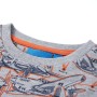 Sudadera infantil gris mélange 116 de , Camisetas para niños - Ref: Foro24-13166, Precio: 11,57 €, Descuento: %