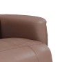 Sillón reclinable masaje con reposapiés cuero sintético marrón de , Sillones - Ref: Foro24-356514, Precio: 231,87 €, Descuent...