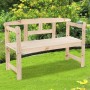 HI Bench Friesen natural pine wood by , garden benches - Ref: Foro24-446206, Price: 86,60 €, Discount: %