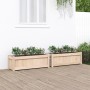 Outdoor planters 2 units solid pine wood by , Pots and planters - Ref: Foro24-837450, Price: 74,60 €, Discount: %