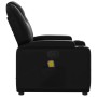 Black synthetic leather reclining massage chair by , Armchairs - Ref: Foro24-372396, Price: 229,11 €, Discount: %