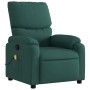 Dark Green Fabric Reclining Massage Chair by , Armchairs - Ref: Foro24-373428, Price: 233,99 €, Discount: %