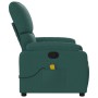 Dark Green Fabric Reclining Massage Chair by , Armchairs - Ref: Foro24-373428, Price: 233,99 €, Discount: %