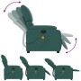 Dark Green Fabric Reclining Massage Chair by , Armchairs - Ref: Foro24-373428, Price: 233,99 €, Discount: %