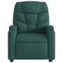 Dark Green Fabric Reclining Massage Chair by , Armchairs - Ref: Foro24-372459, Price: 253,99 €, Discount: %