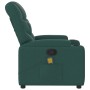 Sillón de masaje reclinable de tela verde oscuro de , Sillones - Ref: Foro24-372459, Precio: 232,88 €, Descuento: %