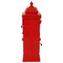 Buzón de columna de aluminio estilo vintage inoxidable rojo de vidaXL, Buzones de correo - Ref: Foro24-43891, Precio: 288,13 ...