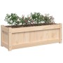 Jardinera de madera maciza de pino 90x31x31 cm de , Maceteros y jardineras - Ref: Foro24-837449, Precio: 41,99 €, Descuento: %