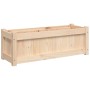 Jardinera de madera maciza de pino 90x31x31 cm de , Maceteros y jardineras - Ref: Foro24-837449, Precio: 41,99 €, Descuento: %