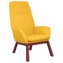 Sillón de relax de tela amarillo mostaza de , Sillones - Ref: Foro24-341390, Precio: 123,19 €, Descuento: %