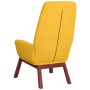 Mustard yellow fabric relaxation armchair by , Armchairs - Ref: Foro24-341390, Price: 123,19 €, Discount: %