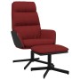 Relax armchair with footrest in burgundy fabric by , Armchairs - Ref: Foro24-3097555, Price: 155,88 €, Discount: %