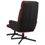 Relax armchair with footrest in burgundy fabric by , Armchairs - Ref: Foro24-3097555, Price: 155,88 €, Discount: %