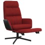 Relaxsessel mit Fußstütze roter roter Stoff von , Sessel - Ref: Foro24-3097562, Preis: 137,81 €, Rabatt: %