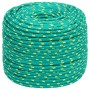 Green 8 mm 250 m polypropylene boat rope by , Ropes and metal cords - Ref: Foro24-152716, Price: 61,07 €, Discount: %