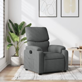 Dark gray fabric recliner by , Armchairs - Ref: Foro24-373411, Price: 220,56 €, Discount: %