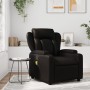 Reclining massage armchair in black synthetic leather by , Armchairs - Ref: Foro24-372434, Price: 241,83 €, Discount: %