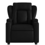 Sillón de masaje reclinable cuero sintético negro de , Sillones - Ref: Foro24-372434, Precio: 245,86 €, Descuento: %