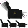 Reclining massage armchair in black synthetic leather by , Armchairs - Ref: Foro24-372434, Price: 241,83 €, Discount: %