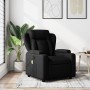 Sillón reclinable de masaje de tela negro de , Sillones - Ref: Foro24-372417, Precio: 220,45 €, Descuento: %