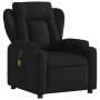 Sillón reclinable de masaje de tela negro de , Sillones - Ref: Foro24-372417, Precio: 226,33 €, Descuento: %