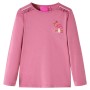 Long-sleeved raspberry-colored children's t-shirt size 92 by , Kids T-shirts - Ref: Foro24-14244, Price: 9,99 €, Discount: %