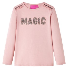 Camiseta infantil de manga larga rosa claro 140 de , Camisetas para niños - Ref: Foro24-14273, Precio: 10,99 €, Descuento: %