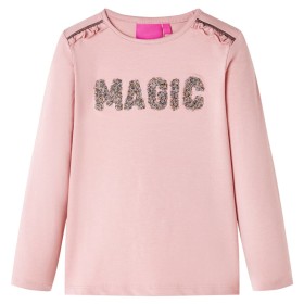 Camiseta infantil de manga larga rosa claro 116 de , Camisetas para niños - Ref: Foro24-14271, Precio: 10,99 €, Descuento: %