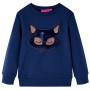 Navy blue children's sweatshirt 128 by , Kids T-shirts - Ref: Foro24-13822, Price: 14,22 €, Discount: %