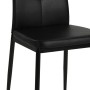 Dining chairs 4 units black synthetic leather by vidaXL, dining chairs - Ref: Foro24-246188, Price: 147,41 €, Discount: %