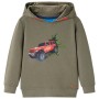 Sudadera infantil con capucha color caqui 104 de , Camisetas para niños - Ref: Foro24-13385, Precio: 14,99 €, Descuento: %