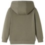 Sudadera infantil con capucha color caqui 104 de , Camisetas para niños - Ref: Foro24-13385, Precio: 14,99 €, Descuento: %