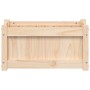 Jardinera de madera maciza de pino 60x31x31 cm de , Maceteros y jardineras - Ref: Foro24-837439, Precio: 33,66 €, Descuento: %