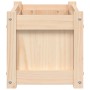 Jardinera de madera maciza de pino 60x31x31 cm de , Maceteros y jardineras - Ref: Foro24-837439, Precio: 33,66 €, Descuento: %