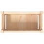 Jardinera de madera maciza de pino 60x31x31 cm de , Maceteros y jardineras - Ref: Foro24-837439, Precio: 33,66 €, Descuento: %