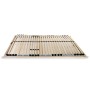 Slatted bed base with 28 slats 7 regions 120x200 cm by vidaXL, Beds and slatted bases - Ref: Foro24-246459, Price: 137,56 €, ...