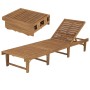 Solid Acacia Wood Folding Lounger by vidaXL, Loungers - Ref: Foro24-44253, Price: 197,84 €, Discount: %