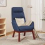 Blue fabric relaxation armchair by , Armchairs - Ref: Foro24-341163, Price: 144,80 €, Discount: %