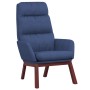 Blue fabric relaxation armchair by , Armchairs - Ref: Foro24-341163, Price: 144,99 €, Discount: %