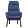 Blue fabric relaxation armchair by , Armchairs - Ref: Foro24-341163, Price: 144,99 €, Discount: %