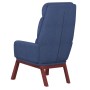 Blue fabric relaxation armchair by , Armchairs - Ref: Foro24-341163, Price: 144,99 €, Discount: %