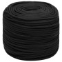 Deep black polypropylene boat rope 10 mm 500 m by , Ropes and metal cords - Ref: Foro24-152510, Price: 155,11 €, Discount: %