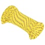 Yellow polypropylene boat rope 5 mm 100 m by , Ropes and metal cords - Ref: Foro24-152599, Price: 16,09 €, Discount: %