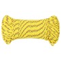 Yellow polypropylene boat rope 5 mm 100 m by , Ropes and metal cords - Ref: Foro24-152599, Price: 16,09 €, Discount: %