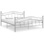 Estructura de cama de metal gris 160x200 cm de , Camas y somieres - Ref: Foro24-325002, Precio: 135,30 €, Descuento: %