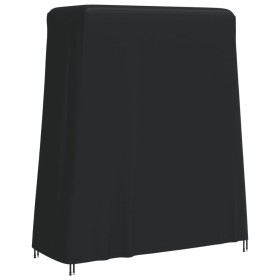 Cubierta para mesa de ping-pong Oxford 420D negro 165x70x185 cm de , Fundas para muebles de jardín - Ref: Foro24-359681, Prec...